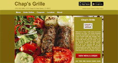 Desktop Screenshot of chapsgrille.com